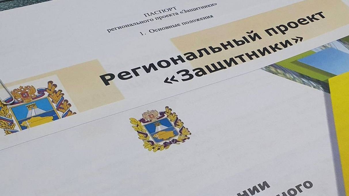 Региональный проект «Защитники».