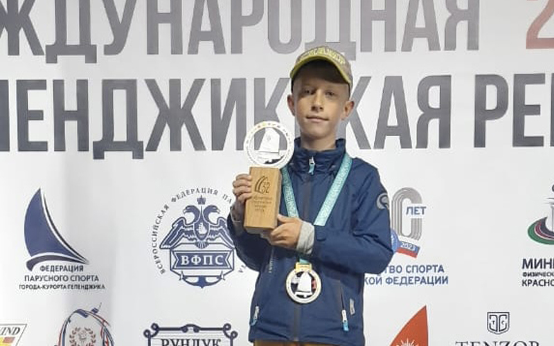 Ессентучанин занял первое место в Международной парусной регате.
