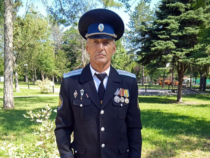 Ессентукский казак награжден медалью Министерства обороны РФ.
