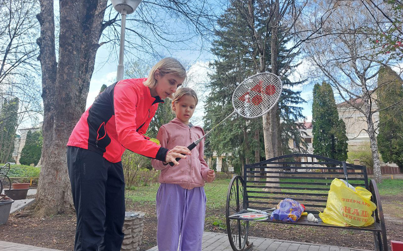 Дети Белгородчины занимаются спортом с ессентукскими чемпионами.