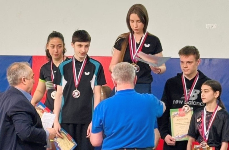 Ессентучане стали чемпионами кубка СКФО по настольному теннису.