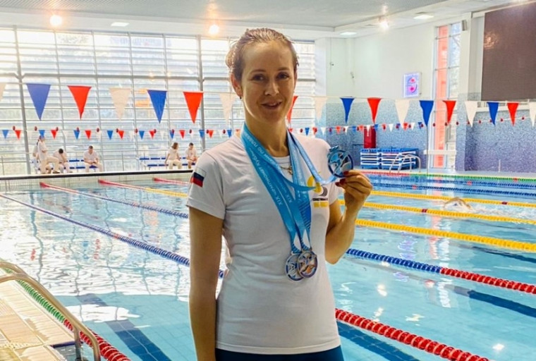 Ессентучанка завоевала «бронзу» Первенства по плаванию в Санкт-Петербурге.